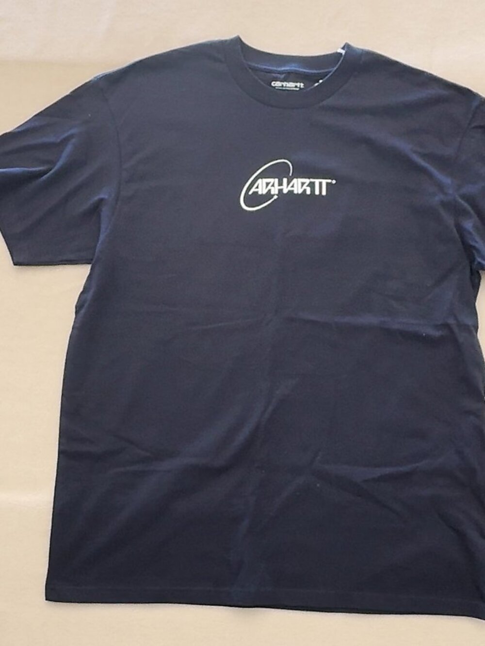 Carhartt WIP Mars Rover Graphic T-Shirt Navy Blue Size L